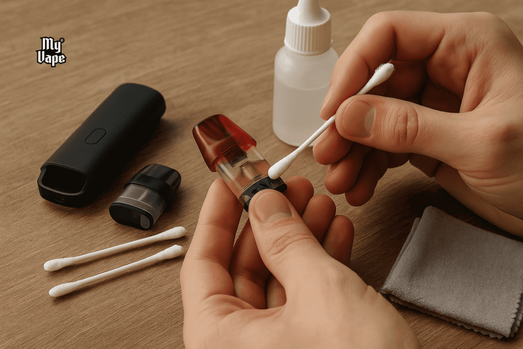 myvape.com.ua - Чистка та обслуговування POD-систем - покрокова інструкція