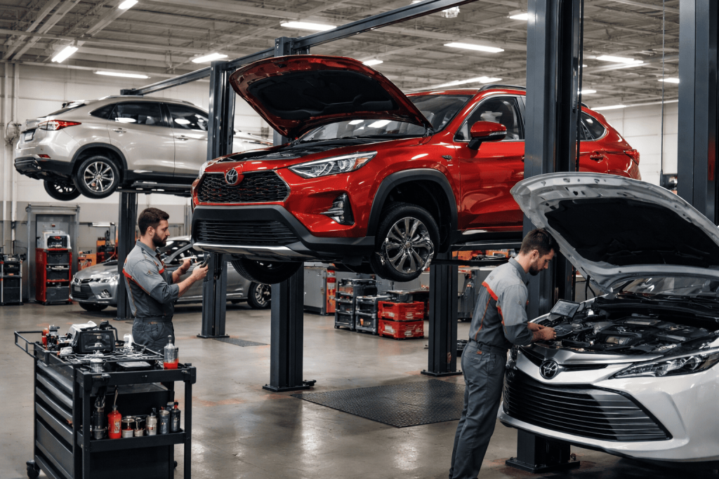Техническое обслуживание Toyota: зачем соблюдать регламент и что входит в ТО