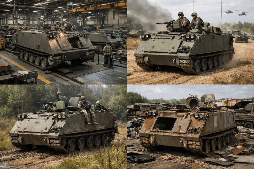 Жизненный цикл M113: от завода до списания — сколько лет служит машина